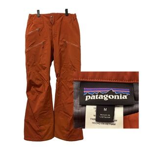 Patagonia PowSlayer men’s M orange ski pants *repairs